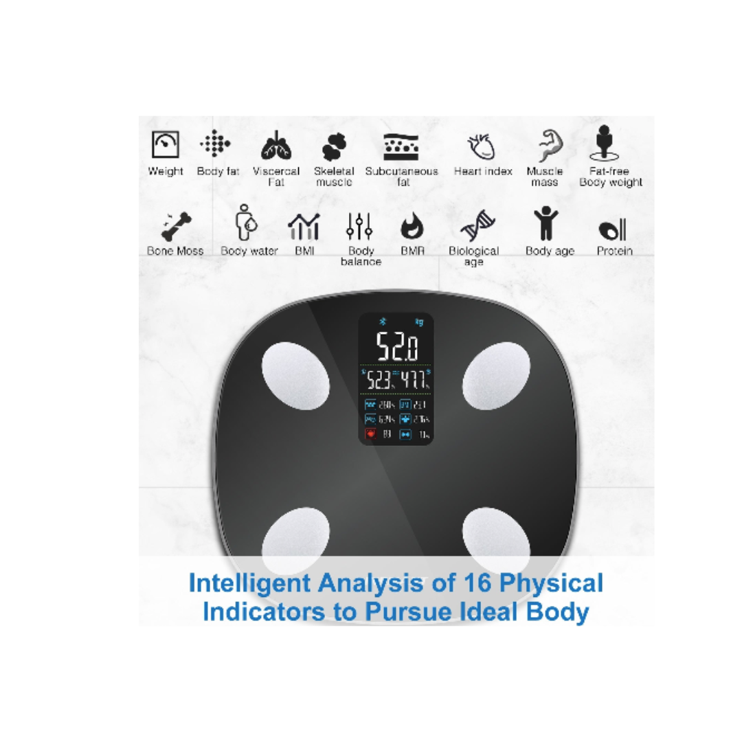 INSMART Body Weight Scale Balance Smart Digital Bathroom Scale for