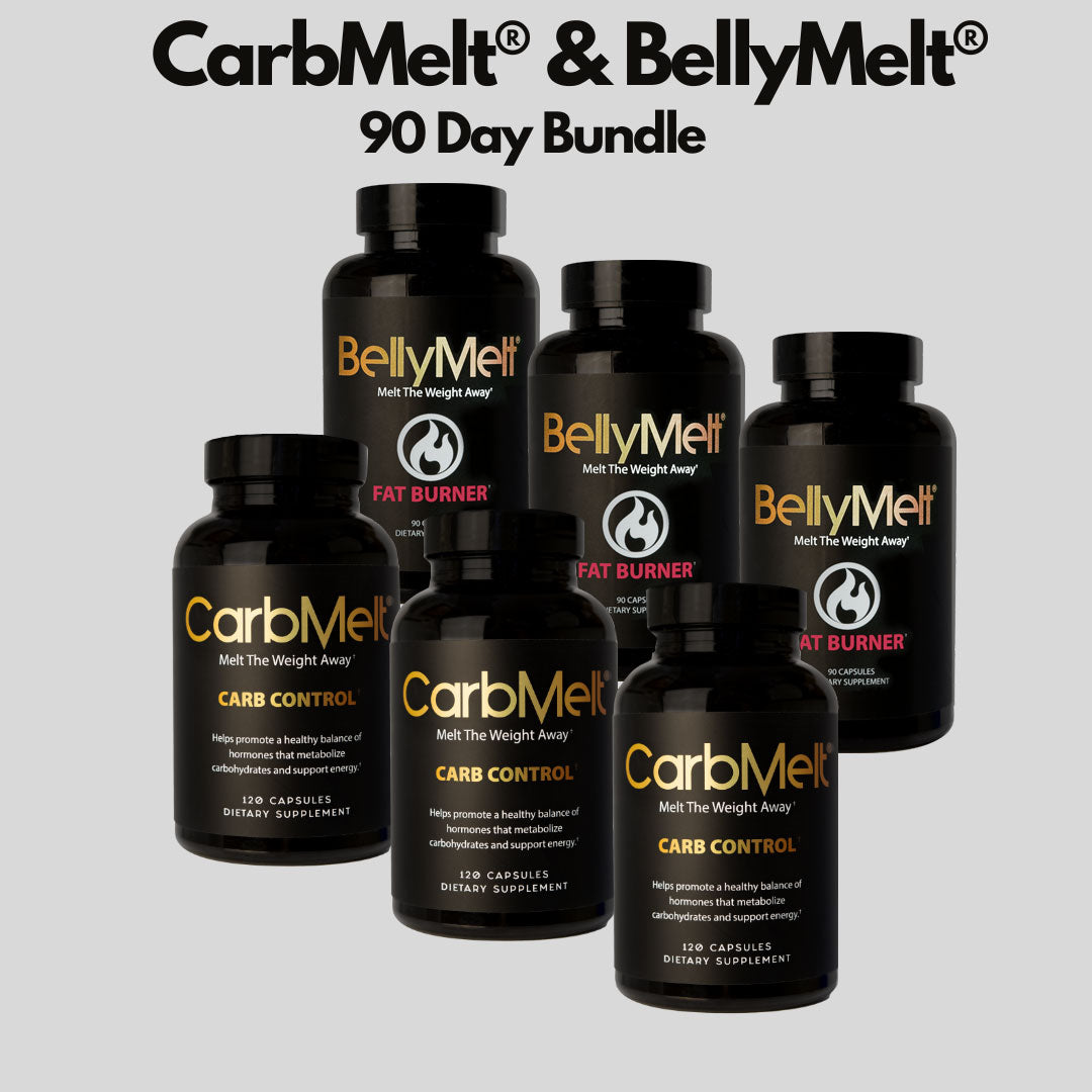 CarbMelt + BellyMelt 90 day Supply-Bundle 2