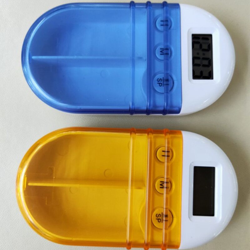 Pill Compact with Alarm Timer