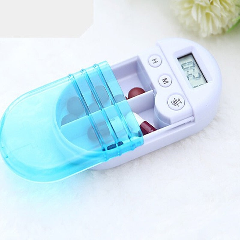 Pill Compact with Alarm Timer